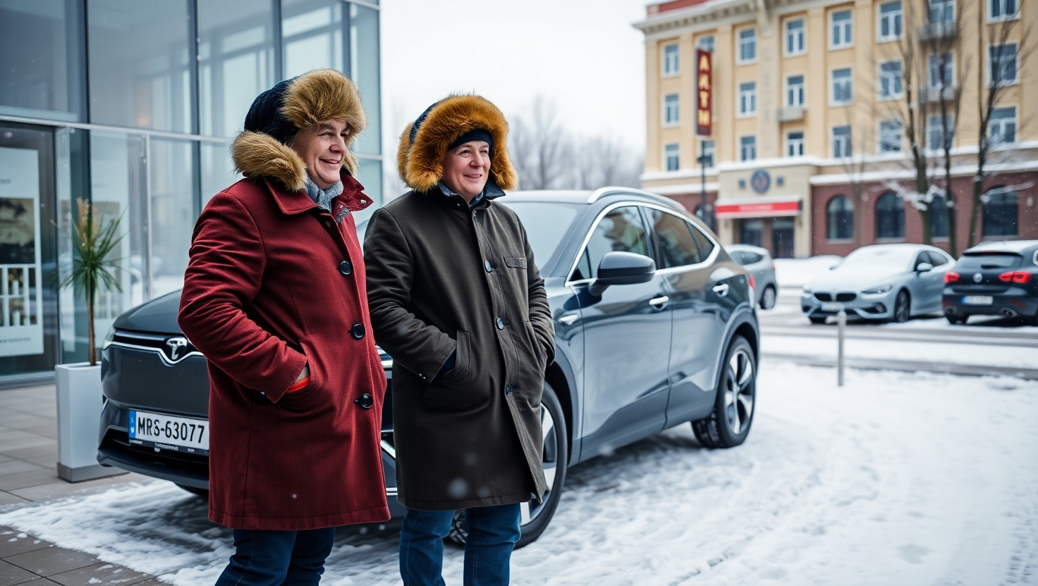 купить электромобиль кроссовер
